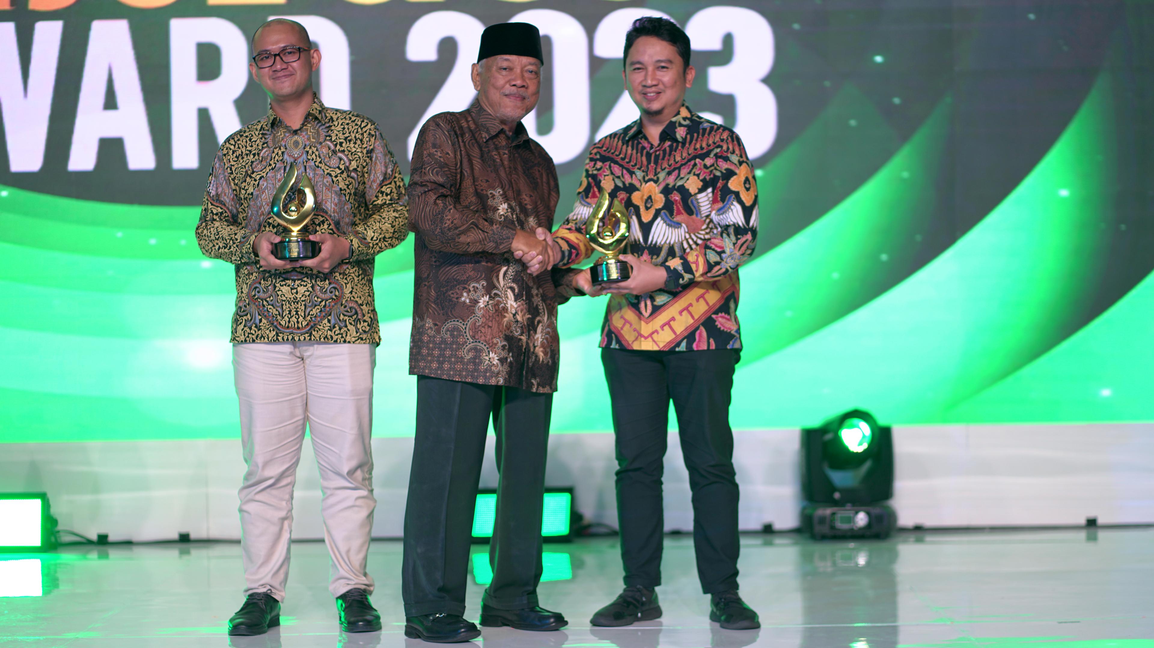 WEGE Raih Predikat "Gold Winner" dalam Ajang TJSL & CSR Award 2023