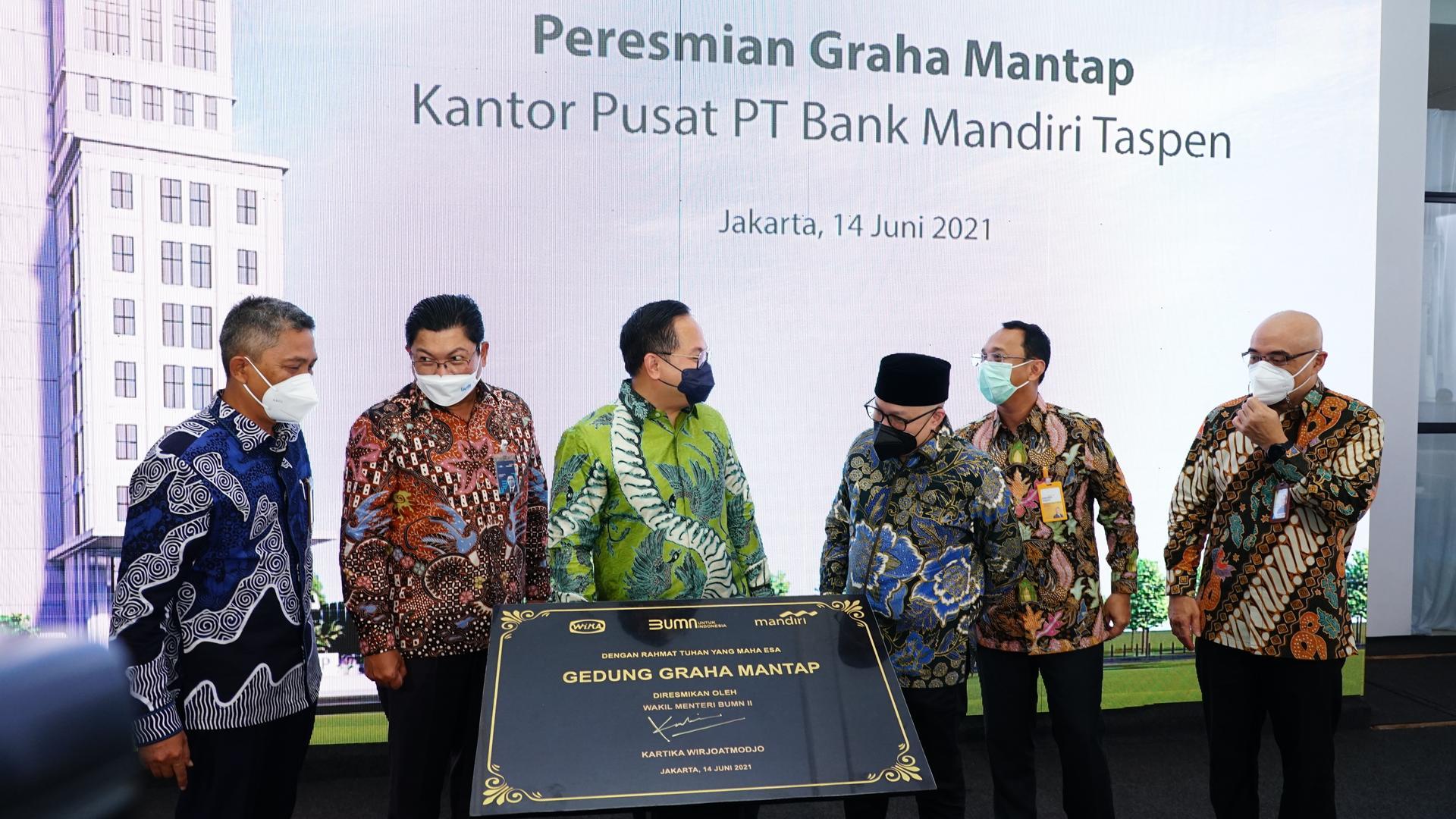 Graha Mantap, Konsesi Perkantoran WEGE Resmi Beroperasi