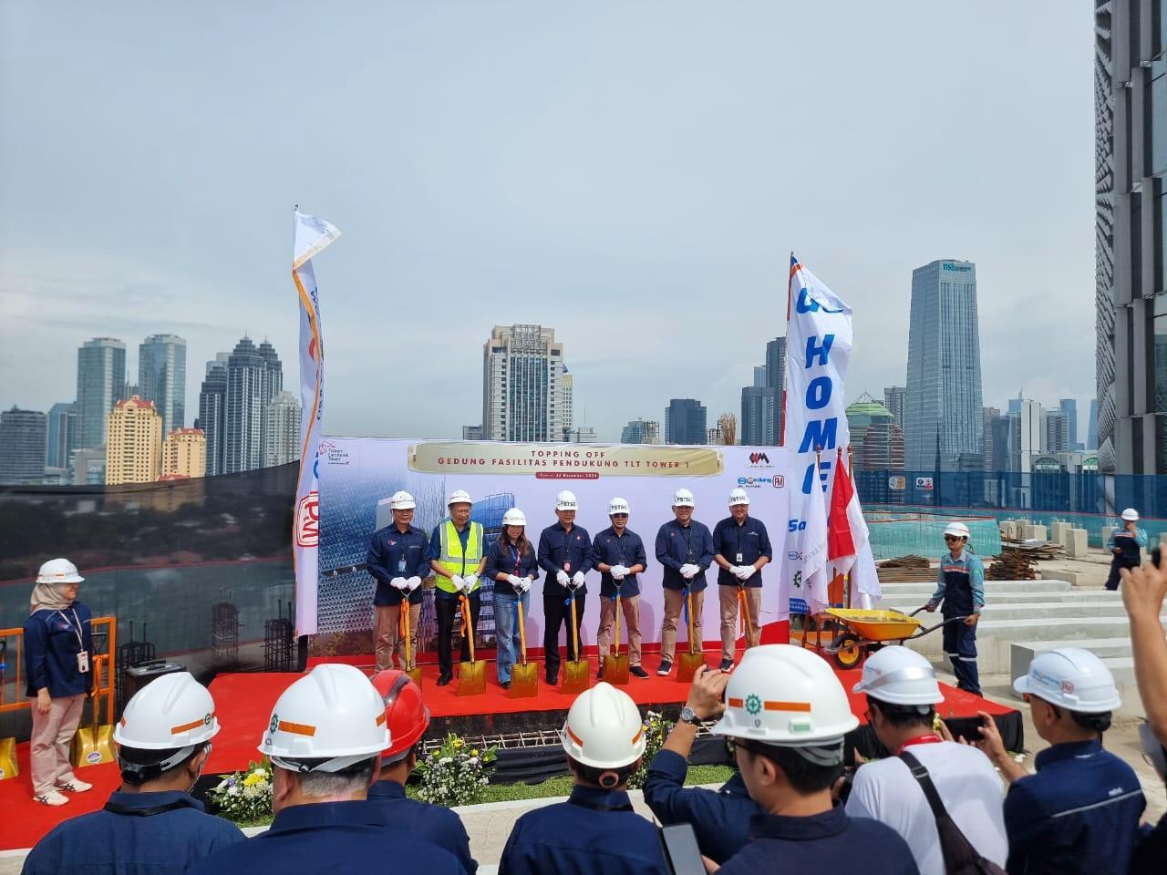 WEGE Gelar Topping Off Gedung FSTSO: Bangunan Inovatif dan Berkelanjutan untuk Masa Depan