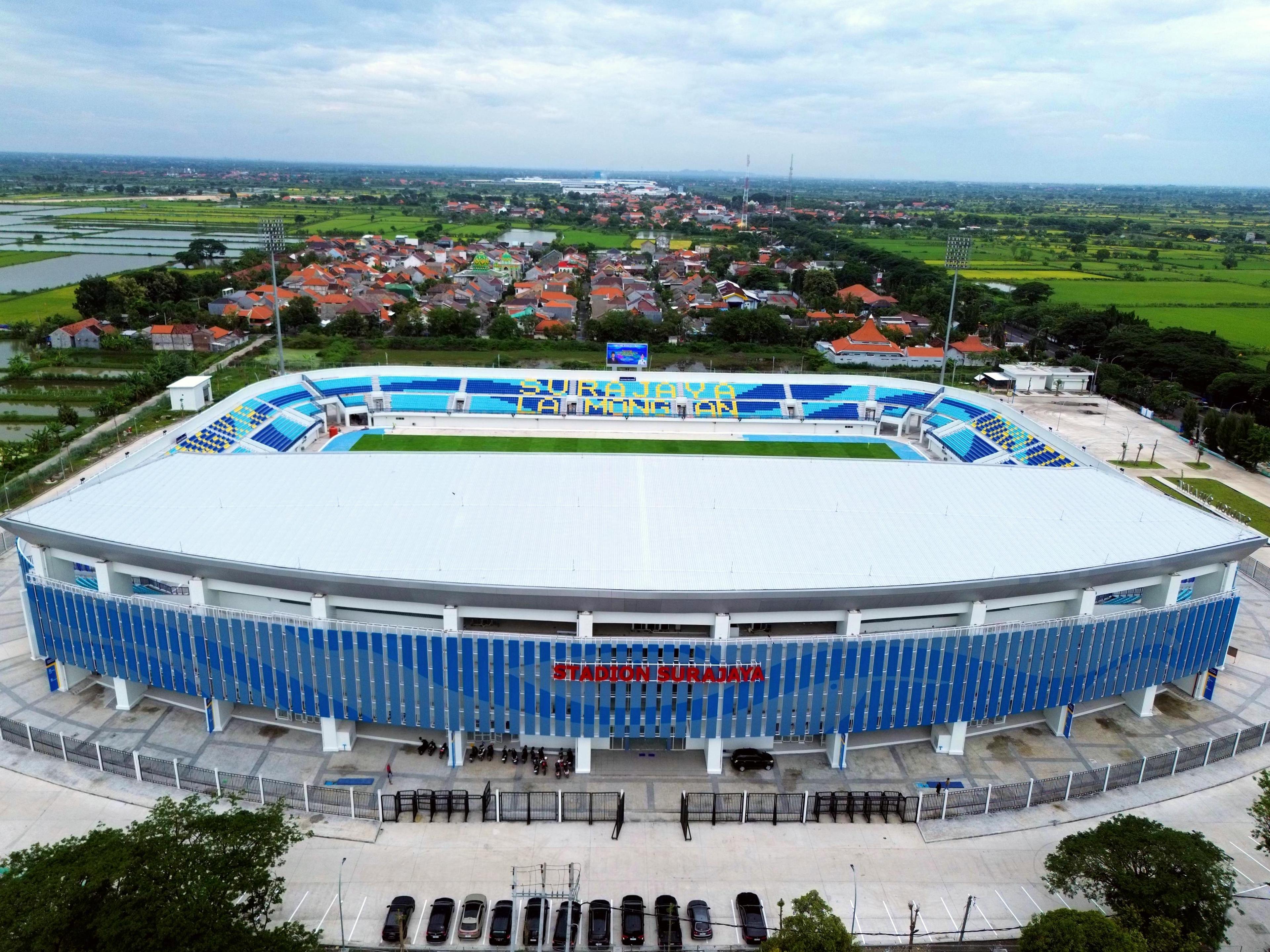Kontribusi WEGE dalam Transformasi Stadion Surajaya Lamongan Sesuai Standar FIFA