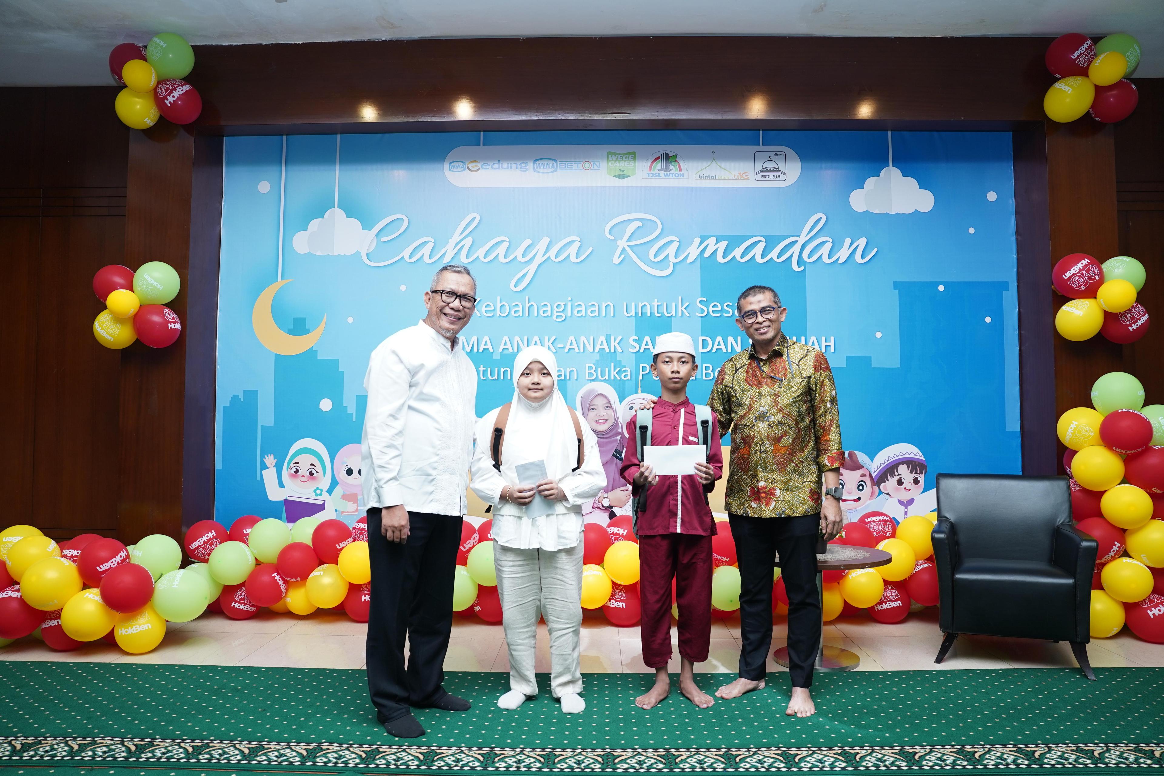 Cahaya Ramadan: WEGE dan WTON Berbagi Kebahagiaan Bersama Anak Yatim