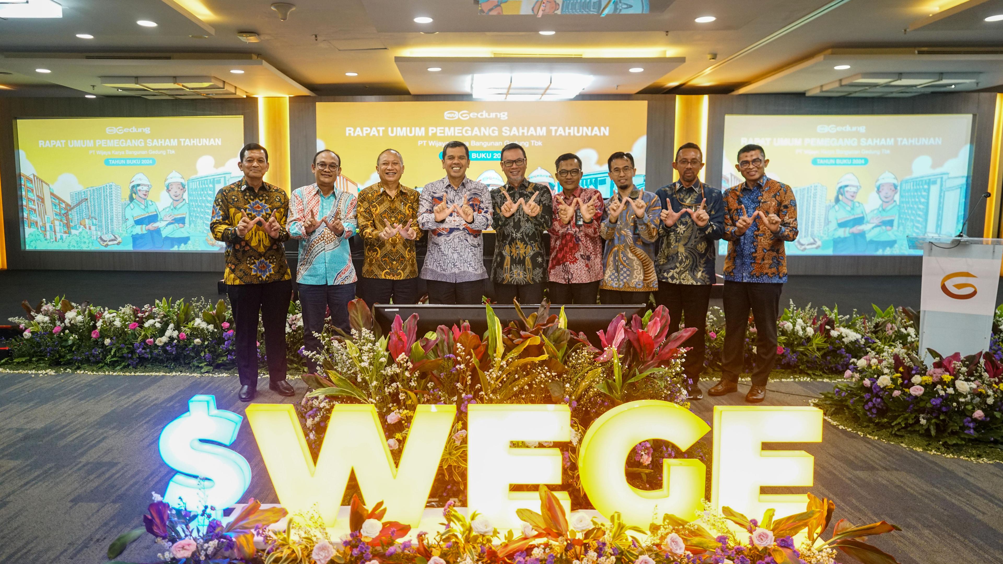 RUPST WEGE Tahun Buku 2024: Bagikan Dividen Tunai 10% dari Laba Bersih