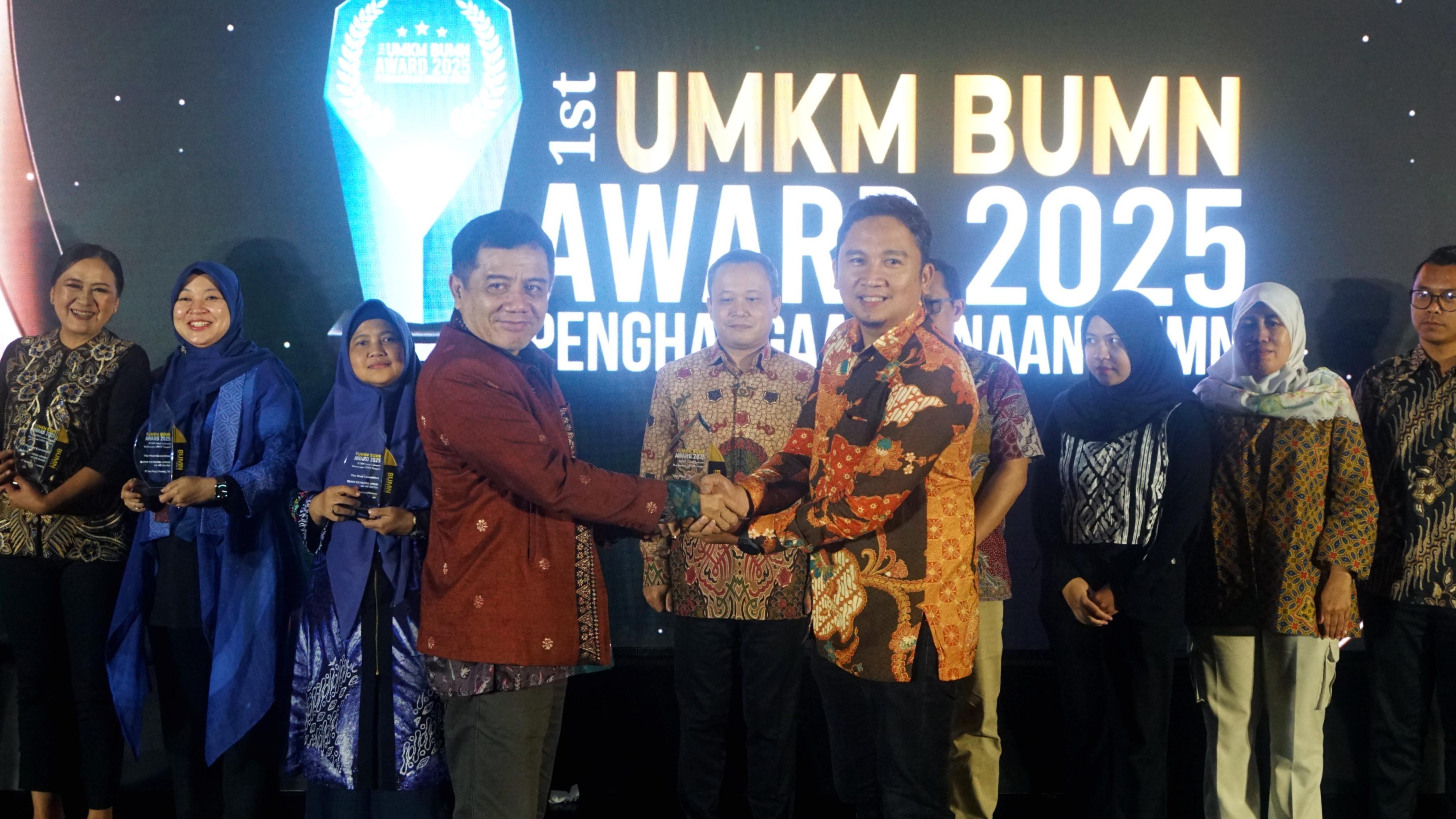 WEGE Raih Penghargaan The Most Committed BUMN Pembina UMKM 2025
