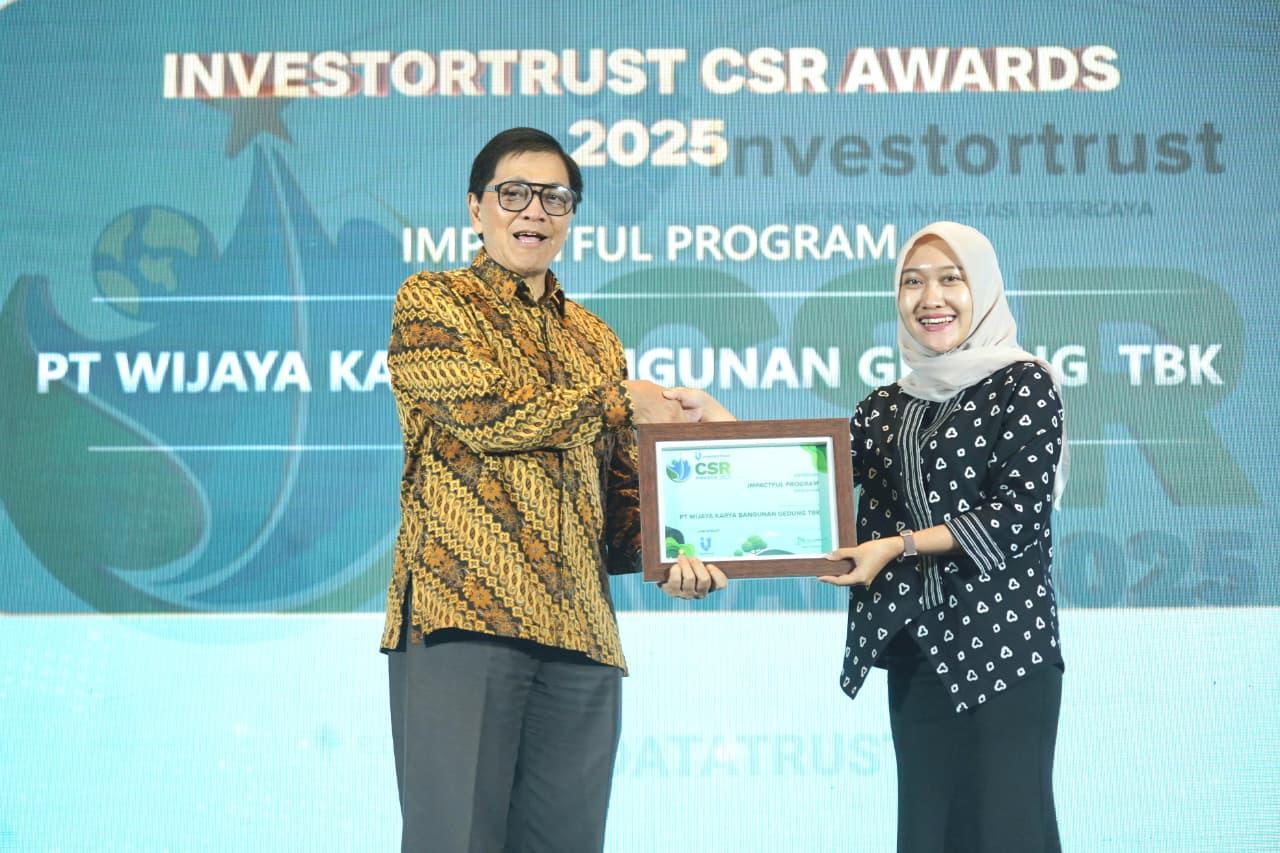 Inovasi PAUD Modular WIKA Gedung Raih Penghargaan CSR 2025 Kategori Pendidikan