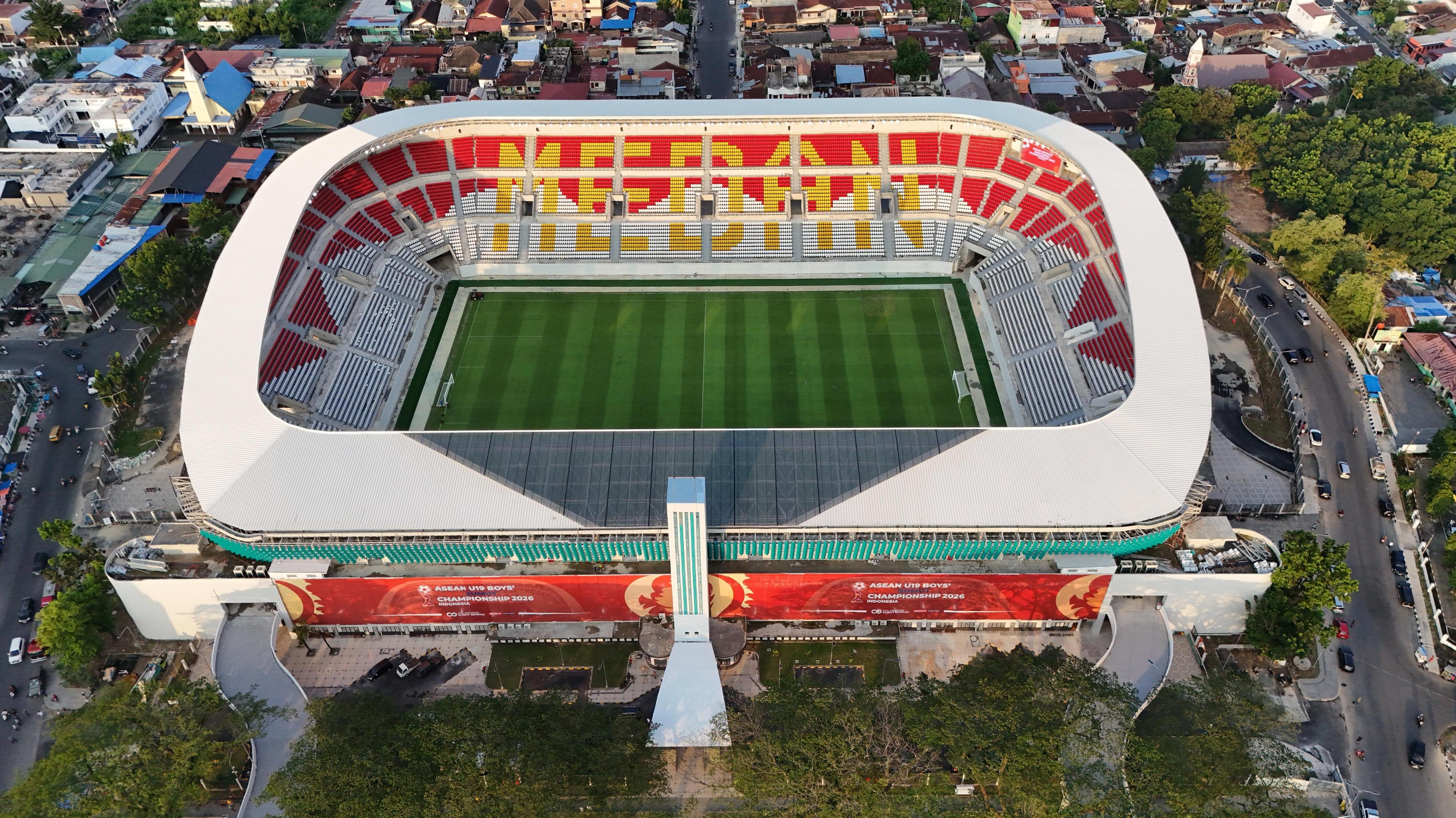 Kawal Standar Internasional, WEGE Sukses Gelar Rangkaian Laga ASEAN U-19 di Stadion Teladan Medan