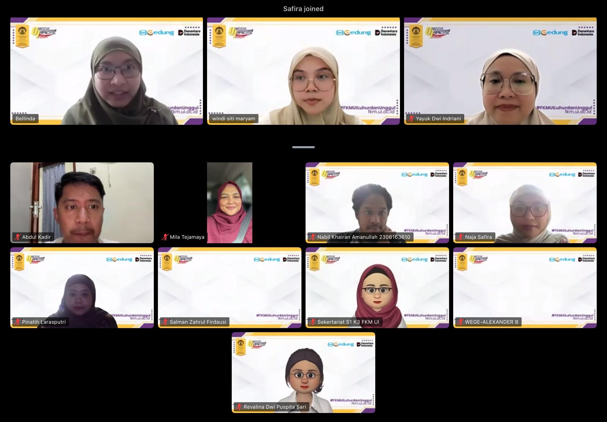 WEGE Dorong Praktik Konstruksi Berkelanjutan Melalui Edukasi ESG dan K3 di Universitas Indonesia