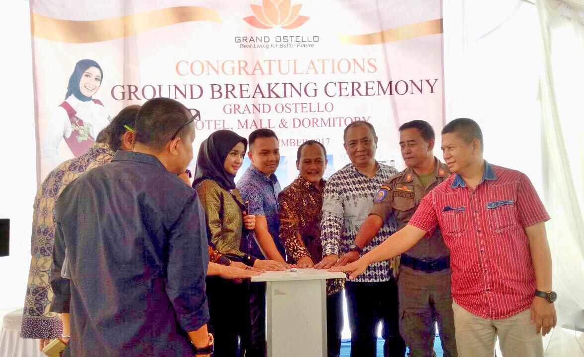 Peresmian Peletakan Batu Pertama Apartemen Grand Ostello Bandung