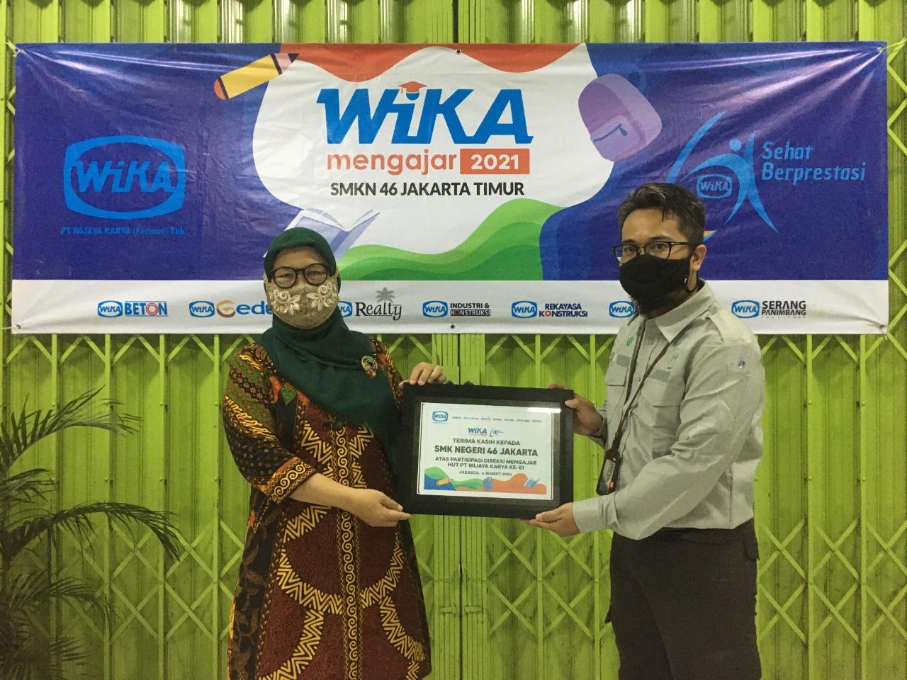 HUT WIKA ke-61, WEGE Sukseskan WIKA Mengajar 2021