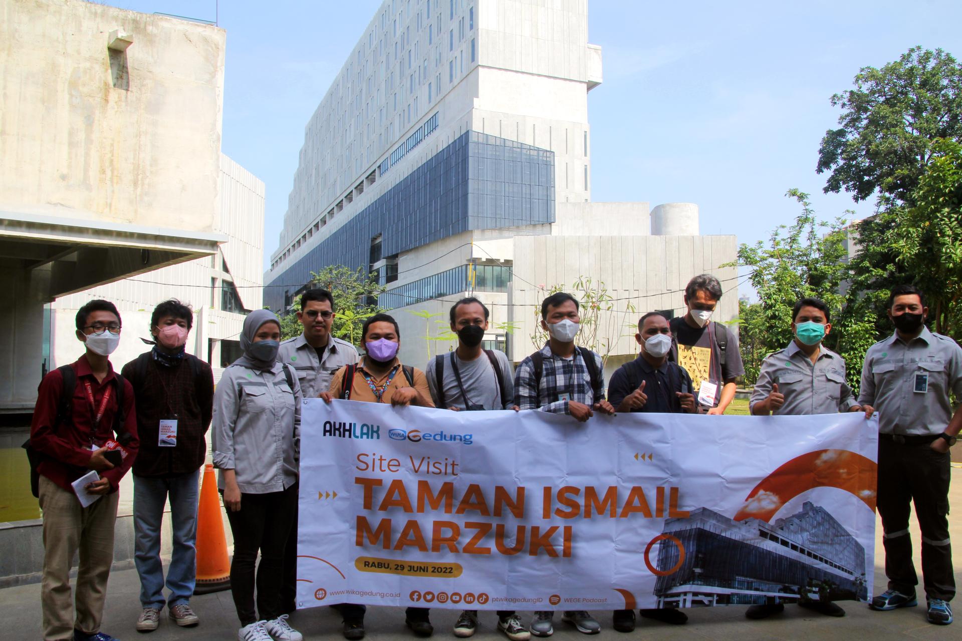 Jelang Diresmikan, WEGE Ajak Media Site Visit Proyek Revitalisasi TIM