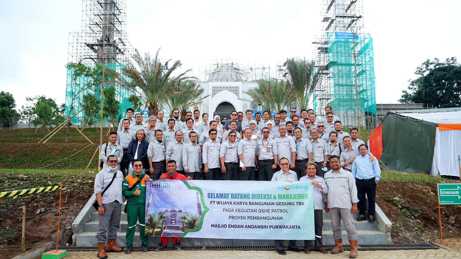 Kawal Mutu dan Kualitas, Manajemen WEGE Gelar QSHE Patrol