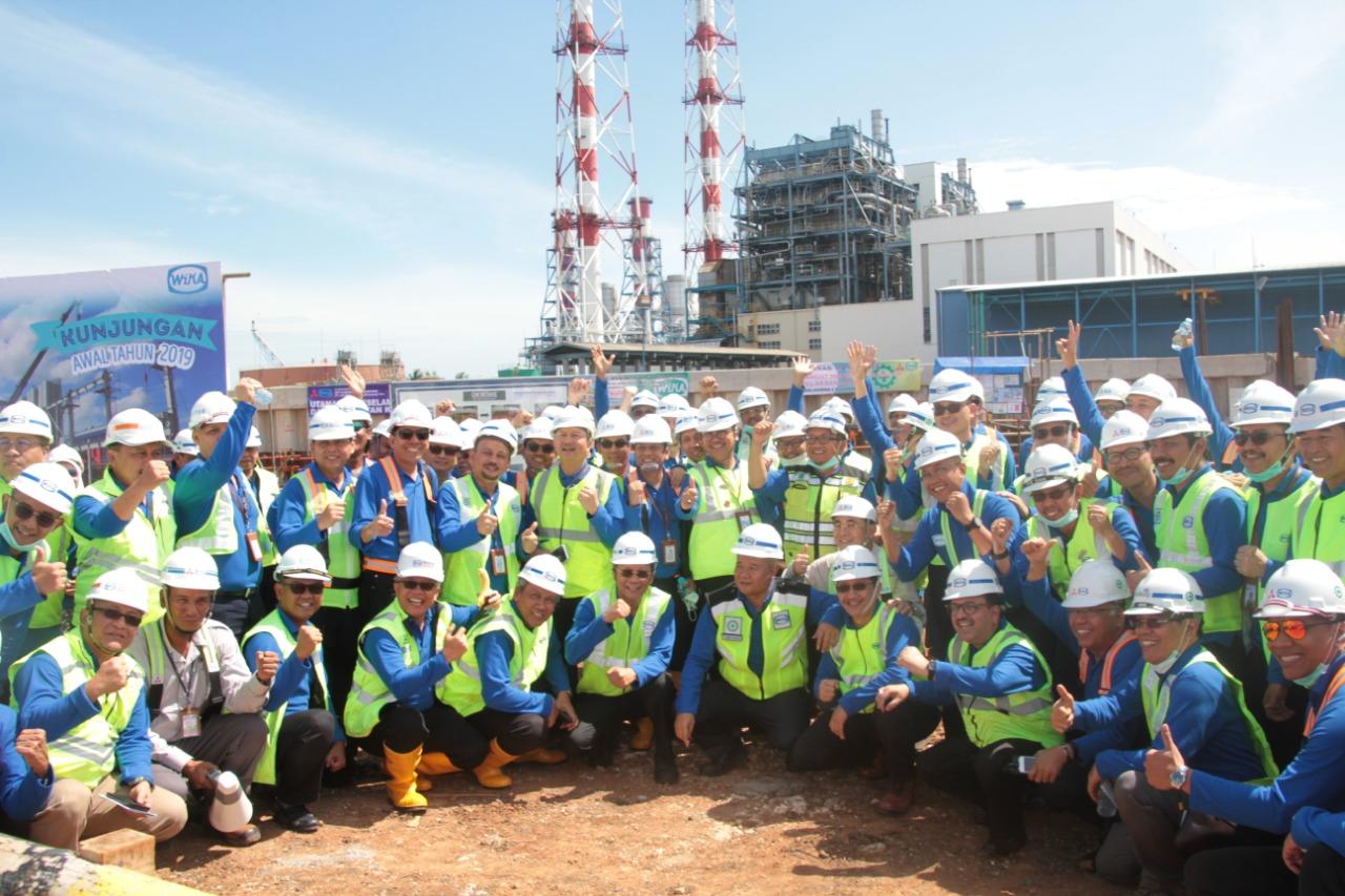 Kunjungan Awal Tahun 2019, Direktur Utama WIKA: Proyek WIKA Harus Jadi Benchmark