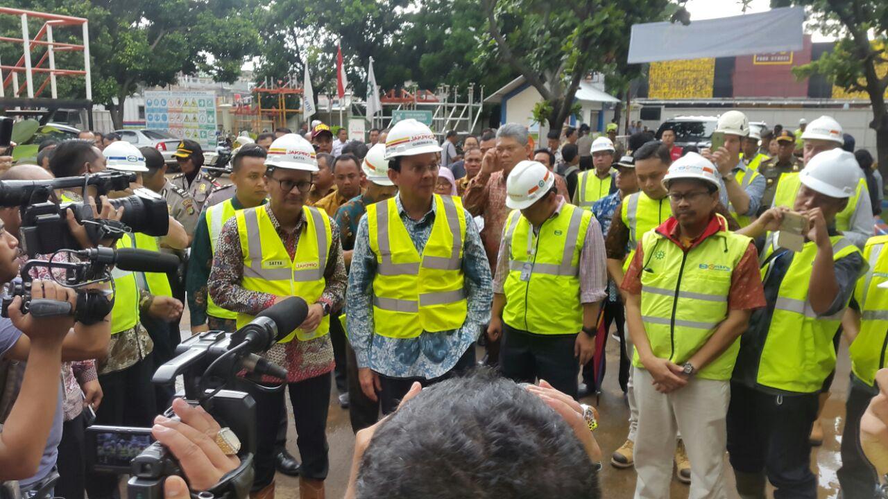 Kunjungan Kerja Gubernur DKI Jakarta ke Proyek Velodrome