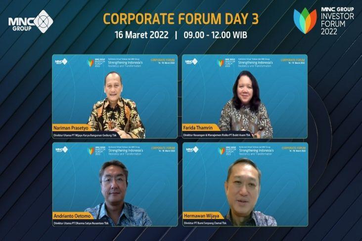 MNC Group Investor Forum 2022, Hadirkan WEGE dari Sektor Infrastruktur