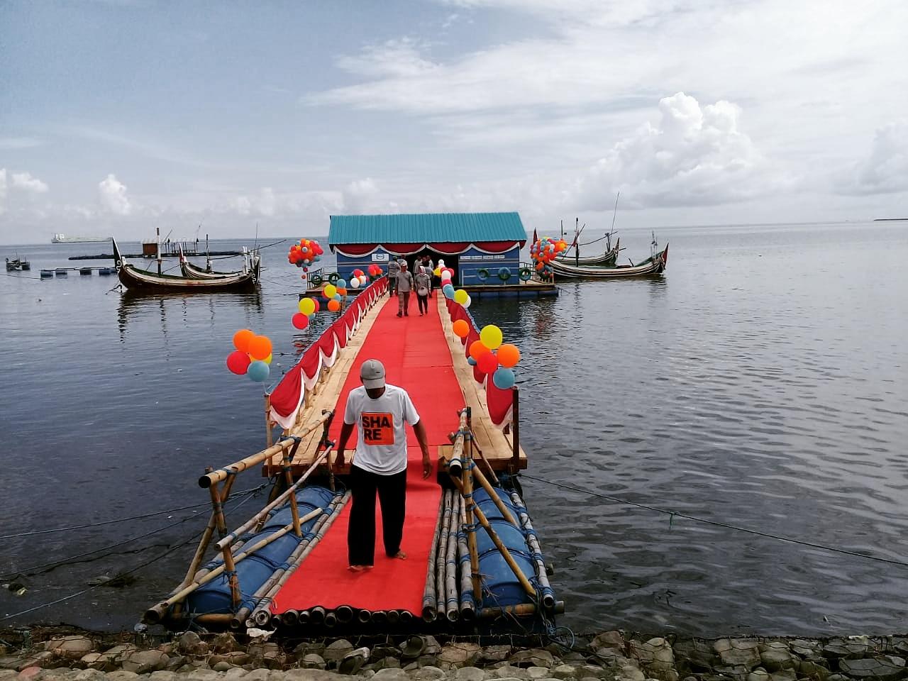 Perpustakaan Terapung dan CSR Day WIKA di Situbondo