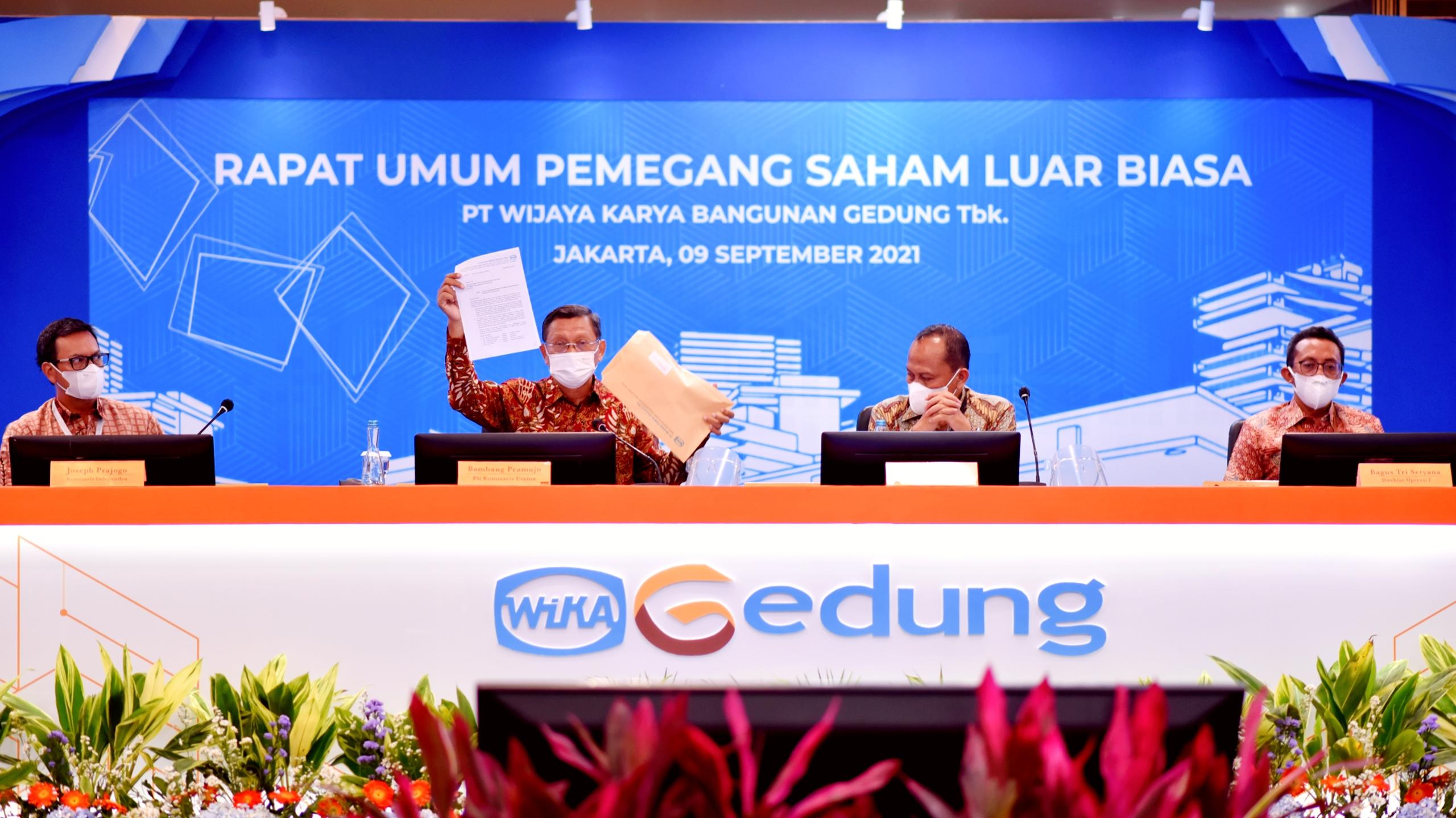 RUPSLB WEGE Tahun 2021 Resmi Tunjuk Hananto Aji sebagai Komisaris Utama