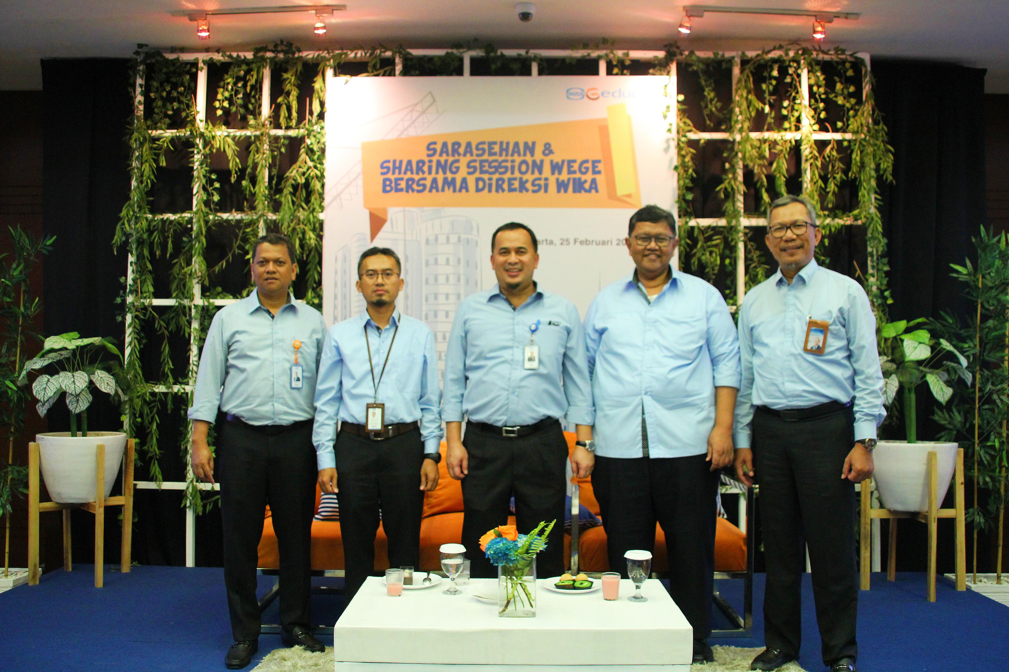 Sarasehan WEGE dan Sharing Session WEGE Bersama Direksi WIKA