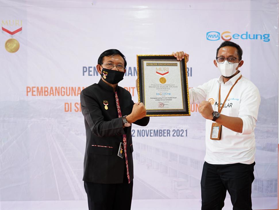 Sirkuit Mandalika Dilengkapi Modular Pit Building Raih Rekor MURI