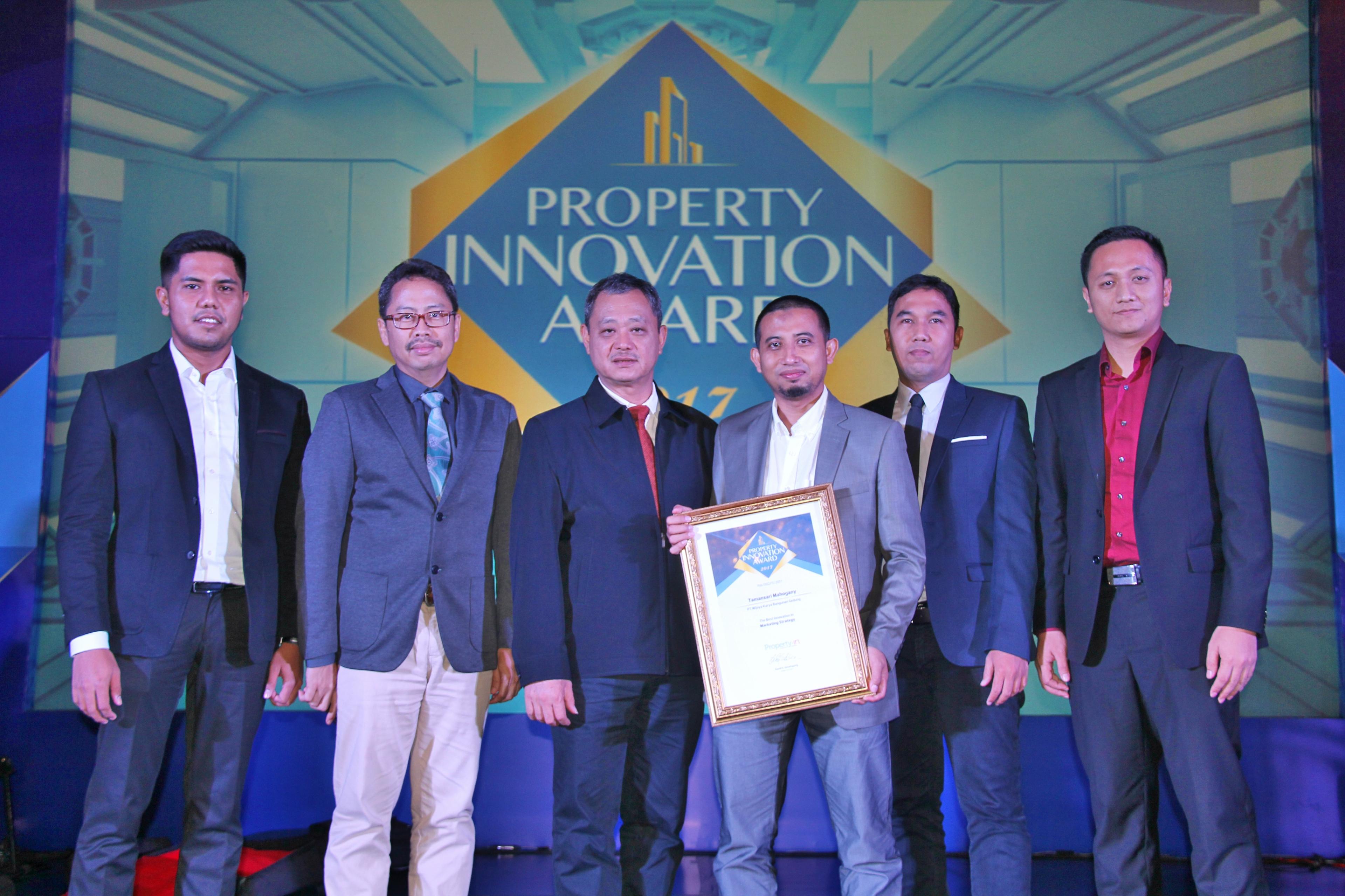 Tamansari Mahogany Apartment Raih Penghargaan Property Innovation Award 2017