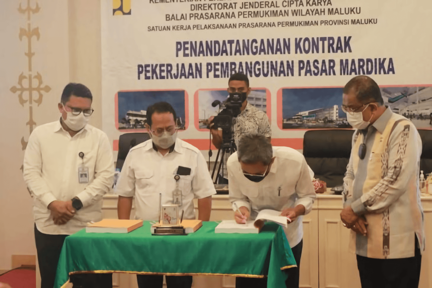 Tingkatkan Perekonomian Masyarakat Kota Ambon, WEGE Revitalisasi Pasar Mardika Ambon