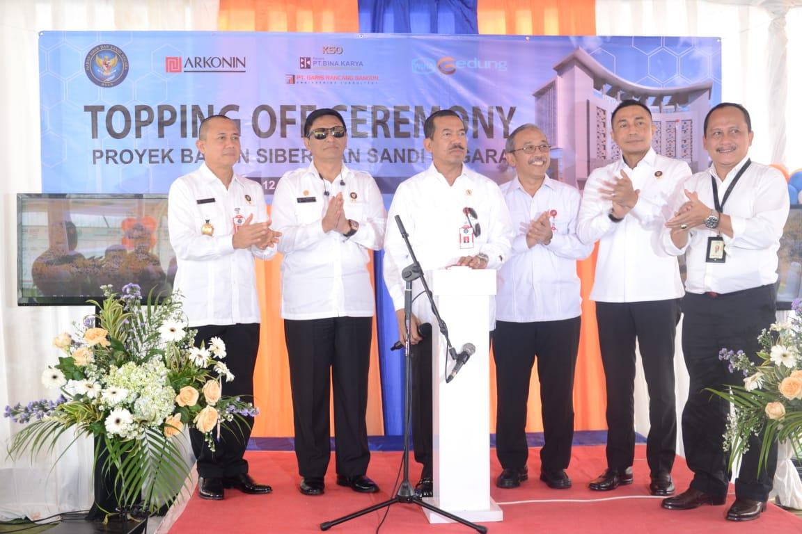Topping Off Pembangunan Assessment Center SDM Badan Siber dan Sandi Negara