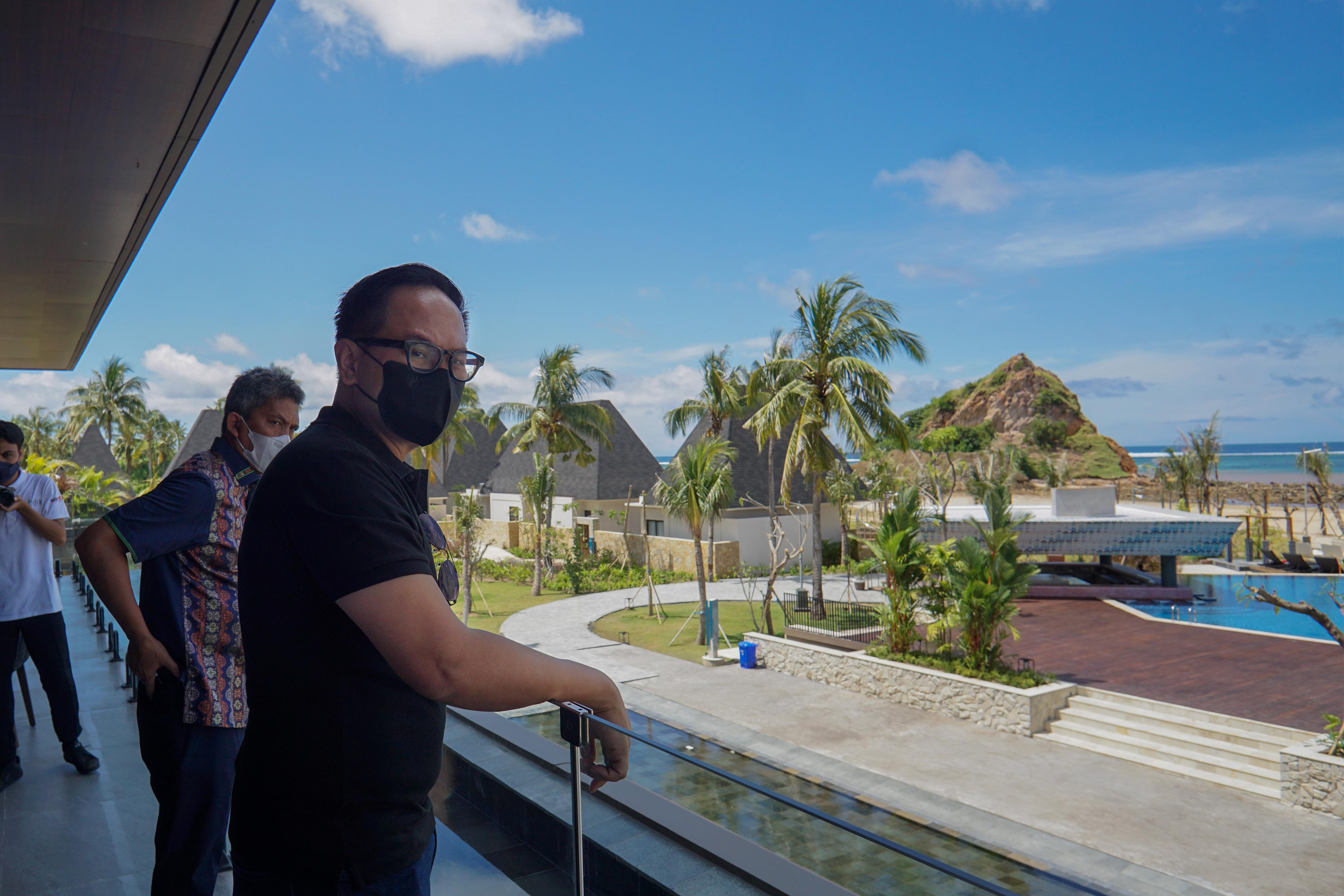 Wamen II BUMN Tinjau Pullman Hotel Mandalika Sebelum Event MotoGP 2022