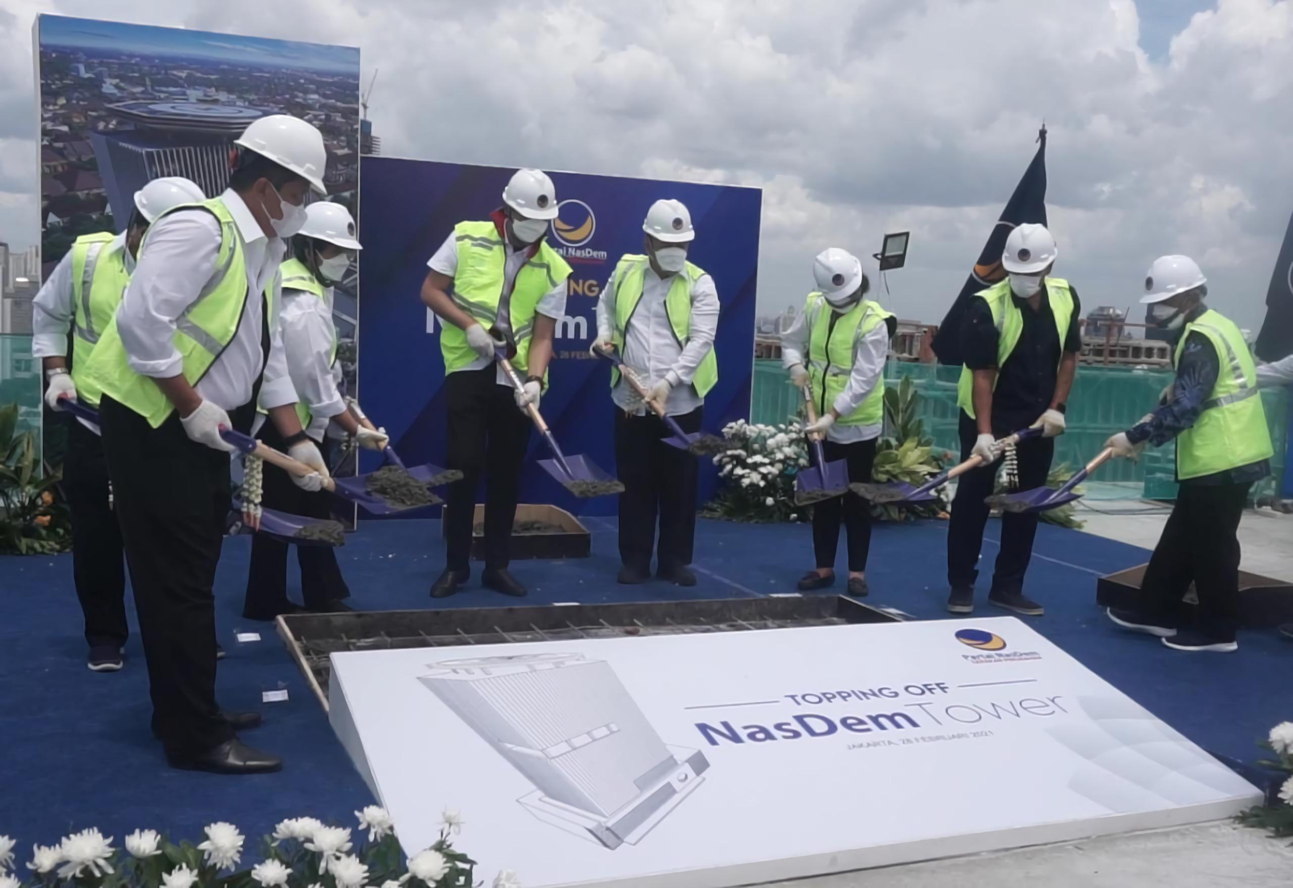 WEGE Bangun NasDem Tower Setinggi 23 Lantai, serta Dilengkapi Helipad