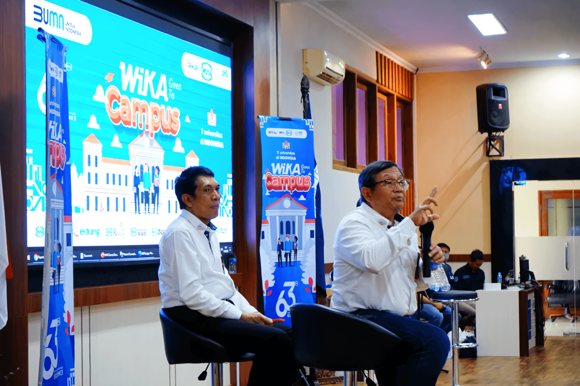 WEGE Dukung Rangkaian TJSL, Memperingati Ulang Tahun WIKA 63