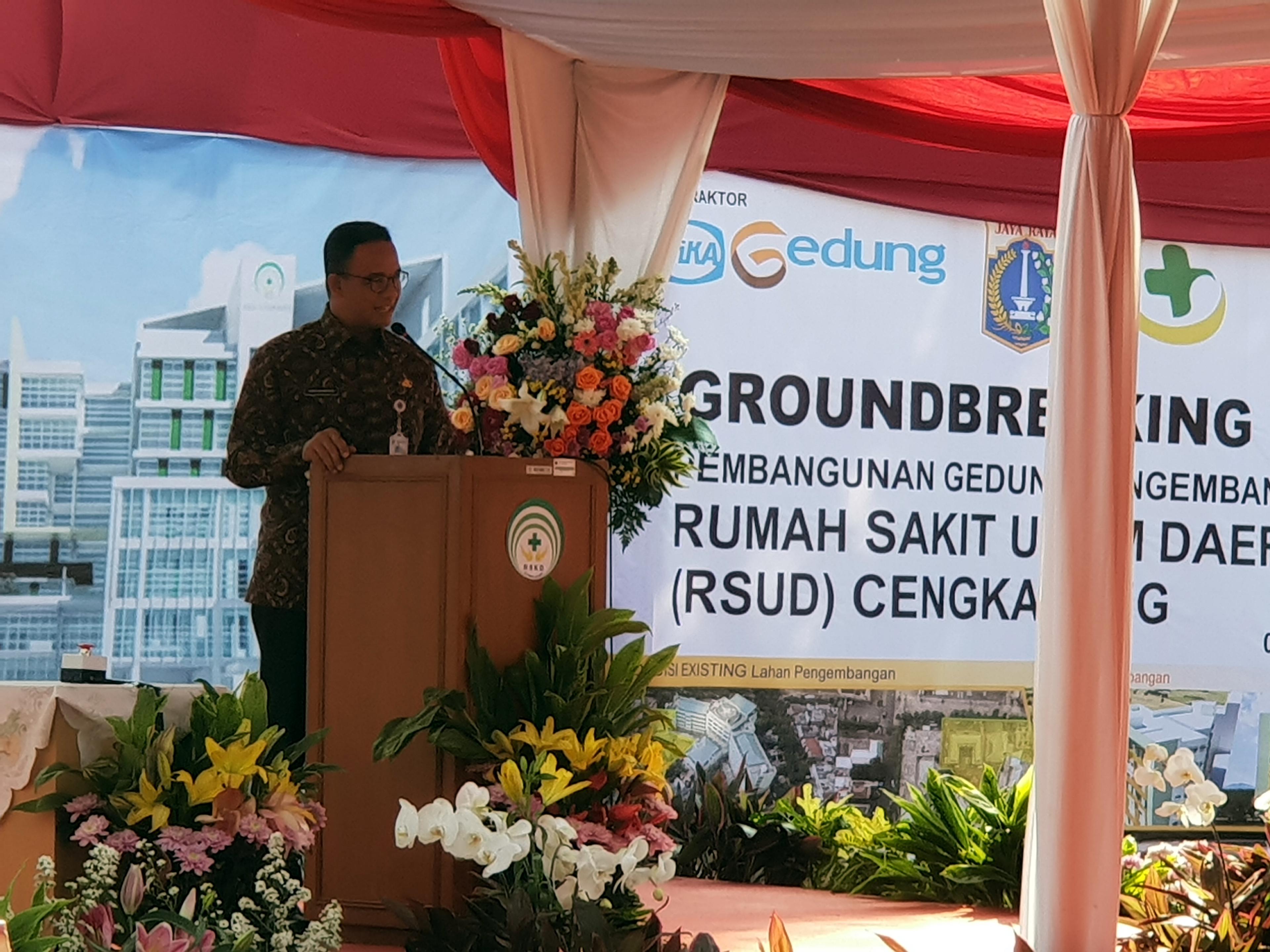 WEGE Garap Proyek Pengembangan Gedung RSUD Cengkareng