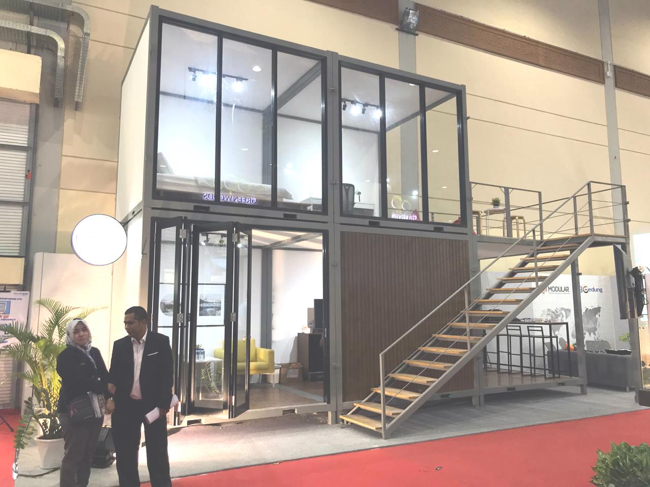 WEGE Modular Open Booth di Indonesia Property Expo 2018 (IPEX)