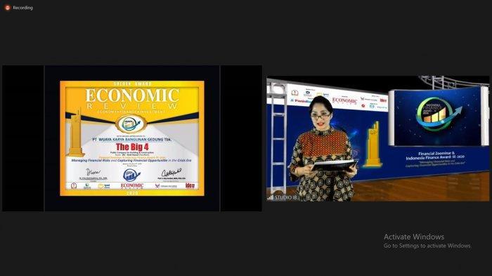 WEGE Raih The Big 4 Public Company for Building & Construction