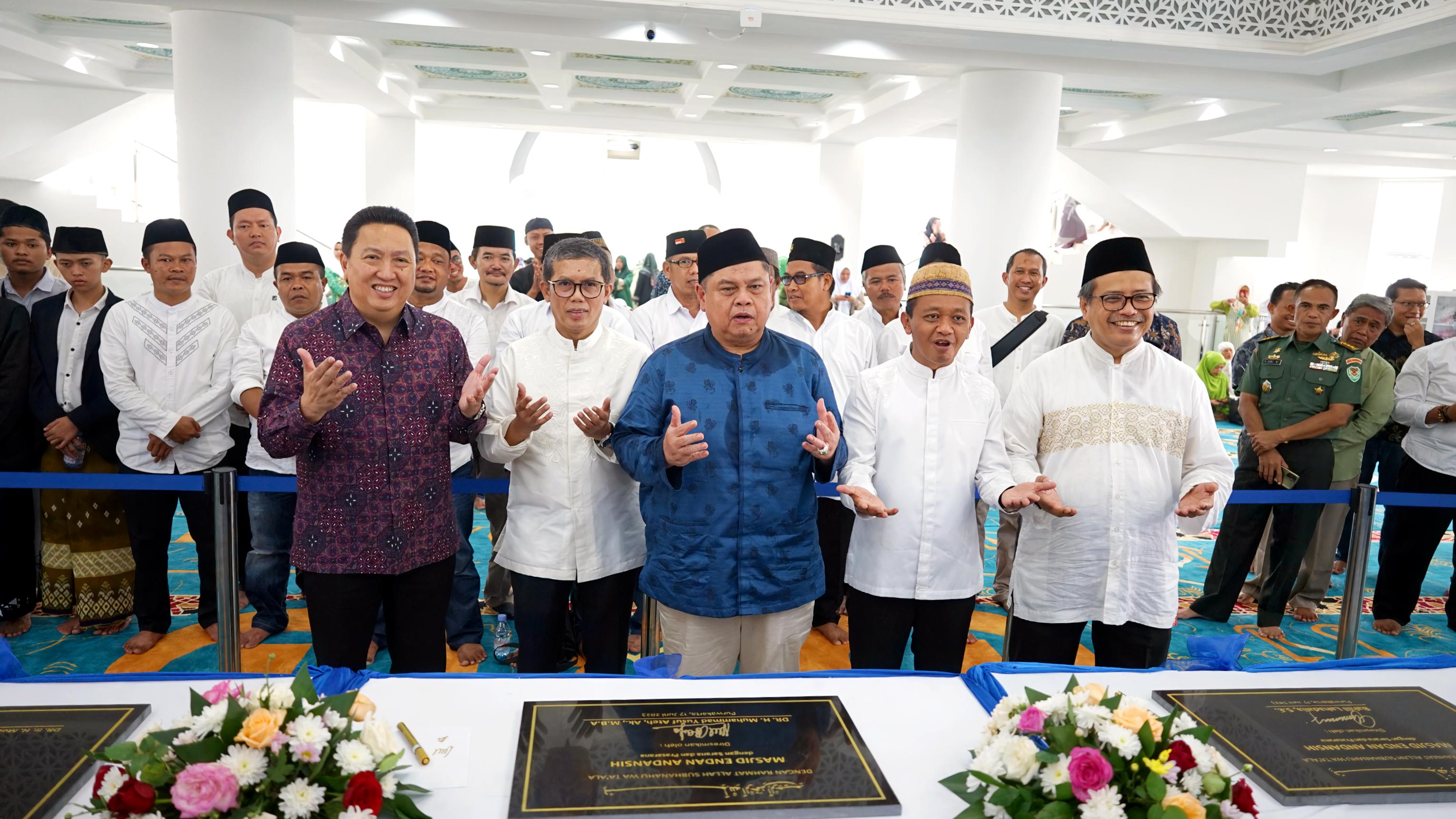 WEGE Rampungkan Ikon Baru Purwakarta: Masjid Endan Andansih