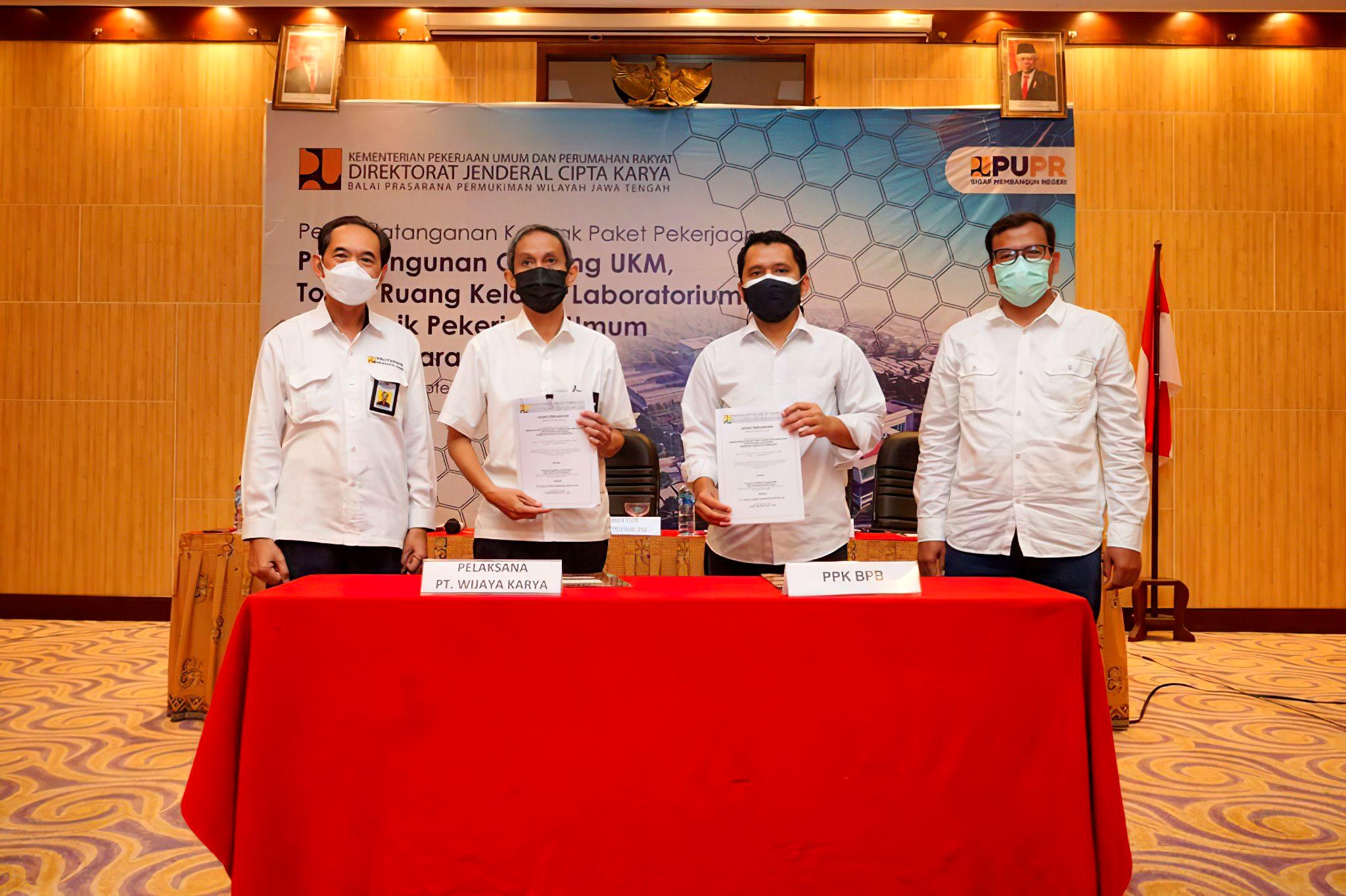 WEGE Raih Kontrak Paket Pekerjaan Politeknik Pekerjaan Umum Semarang