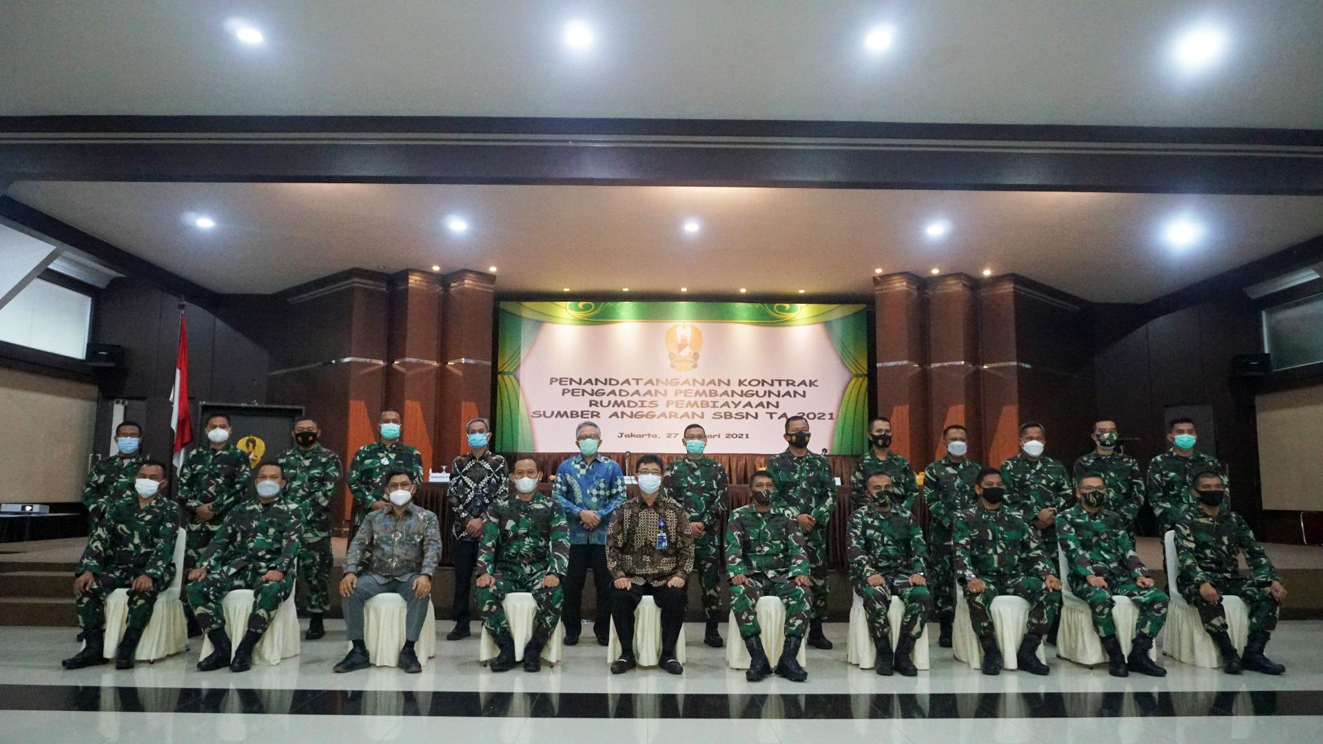 WIKA-WEGE KSO Raih Kontrak Pembangunan Rumah Dinas Prajurit TNI-AD
