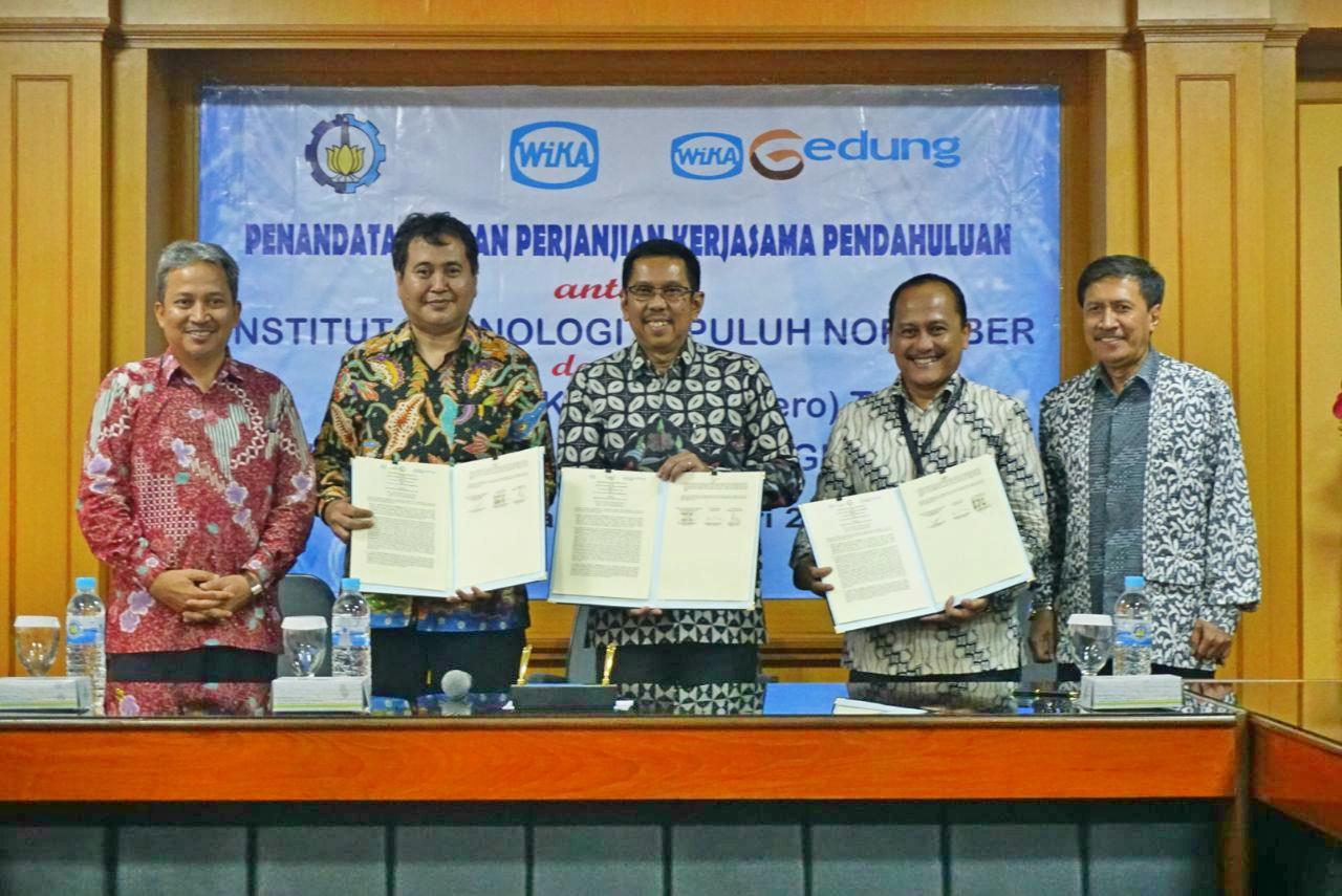 WIKA Gedung Bangun Kawasan Komersial Kampus ITS