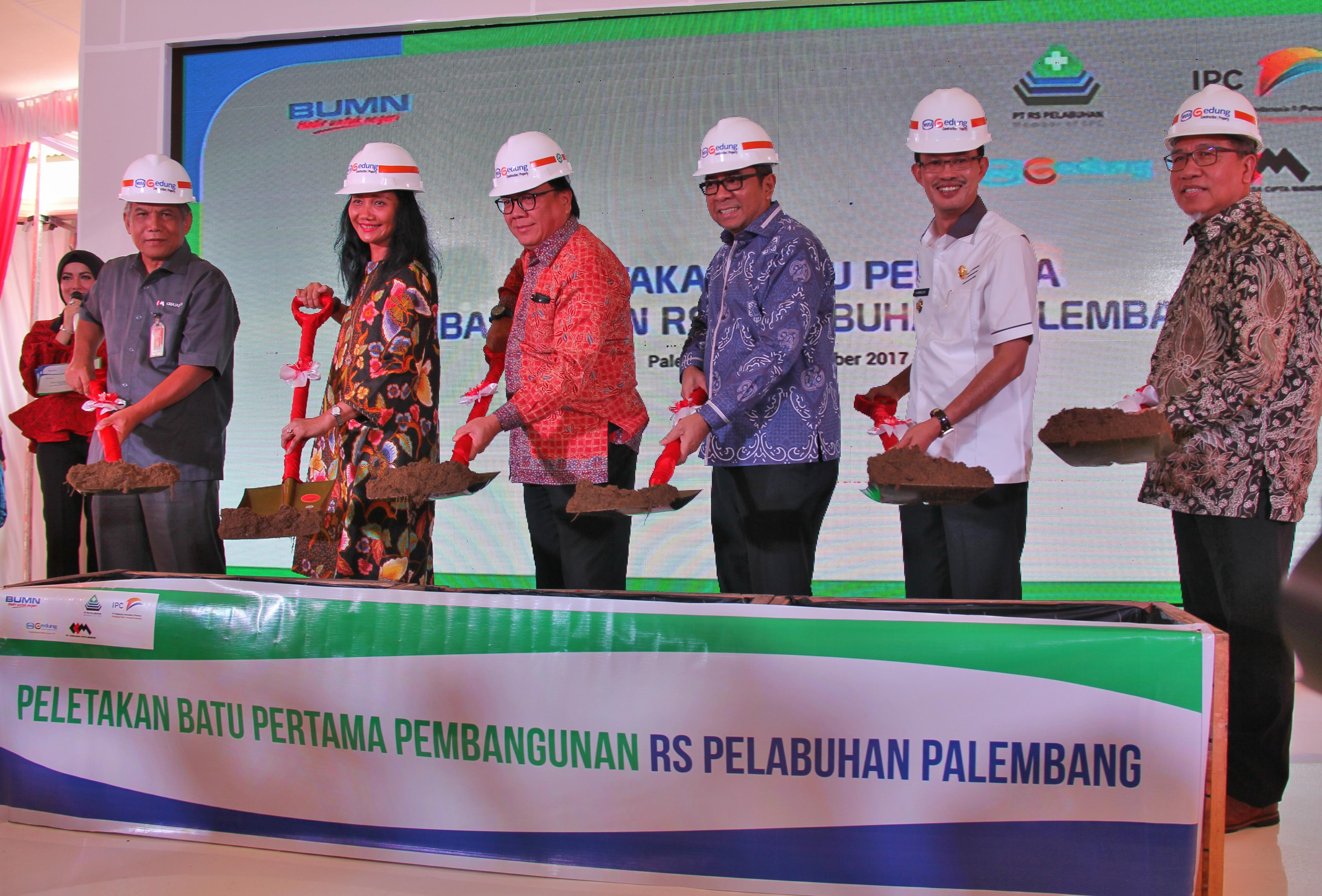 WIKA Gedung Bangun Rumah Sakit Pelabuhan Palembang