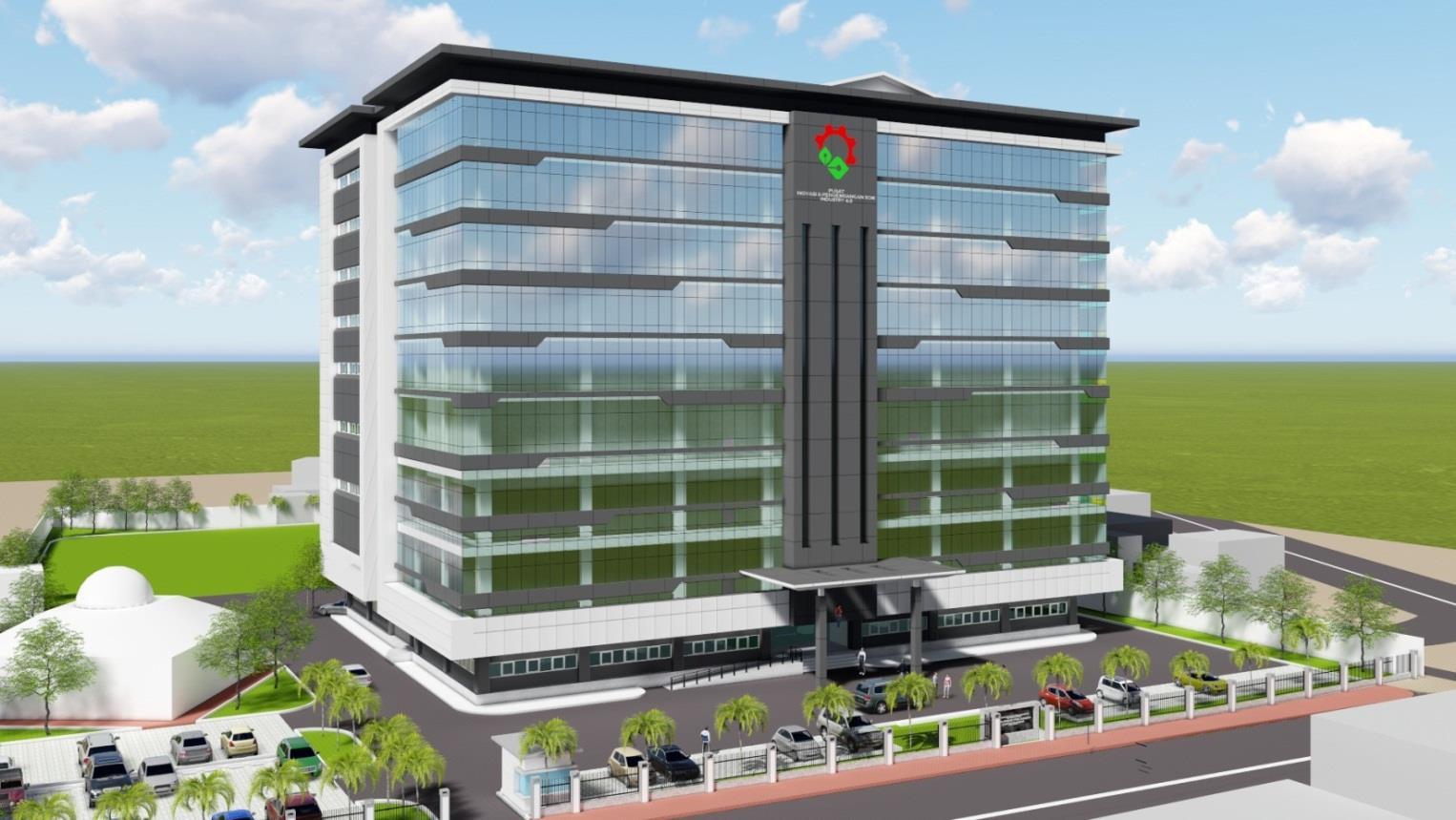 WIKA Gedung Ground Breaking Gedung Pusat Inovasi SDM