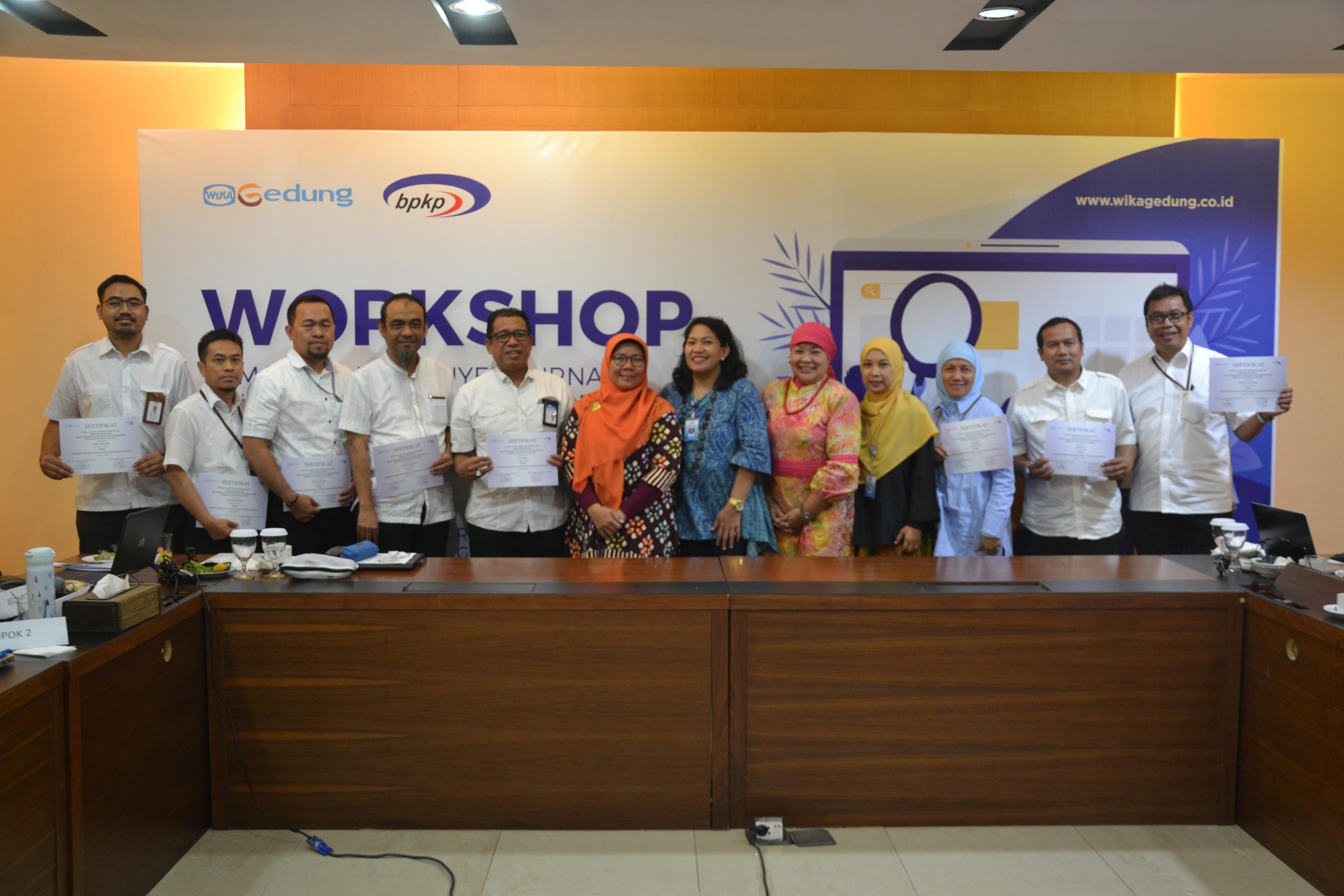 Workshop Penyempurnaan Pengisian Aplikasi GCG Di Lingkungan WIKA Gedung